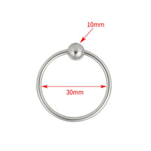 Anel Peniano de Aço Inoxidável Hannibal - Retardador de Ejaculação