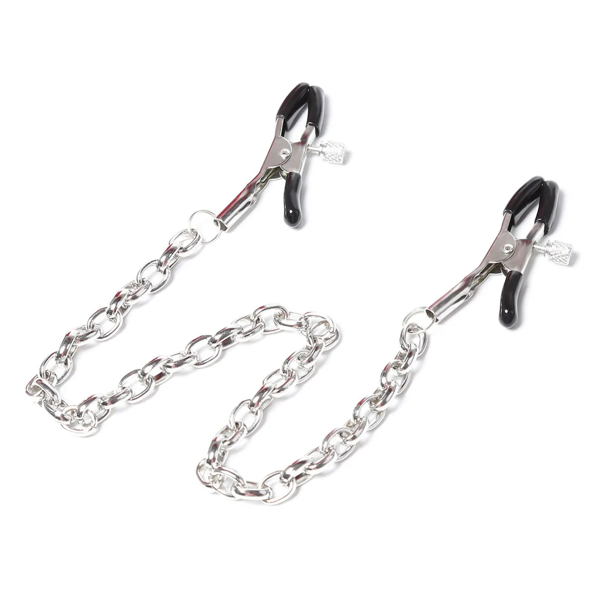 Braçadeira Estimuladora para Mamilos com Corrente - Sensual Bondage