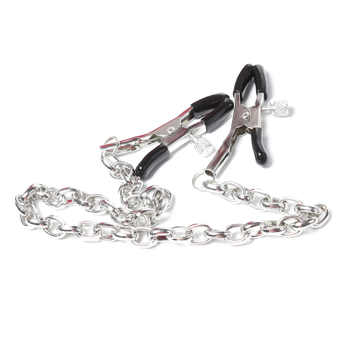 Braçadeira Estimuladora para Mamilos com Corrente - Sensual Bondage