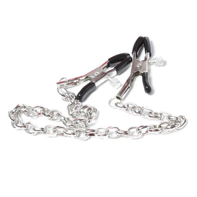 Braçadeira Estimuladora para Mamilos com Corrente - Sensual Bondage