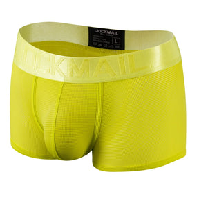 Flash Moderno: Cueca Boxer Masculina Esportiva Fluorescente