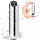 Mini Vibrador Bala USB - Estimulador Clitoral e Vaginal com 10 Velocidades