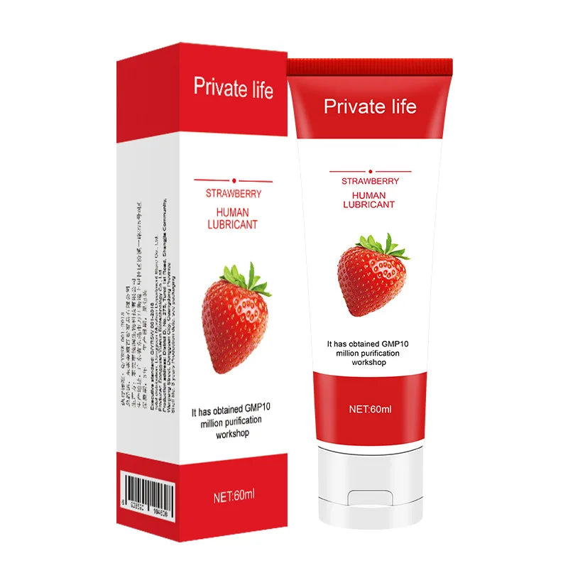 Gel Lubrificante Frutado "SmoothGlide" - Para Momentos de Puro Prazer