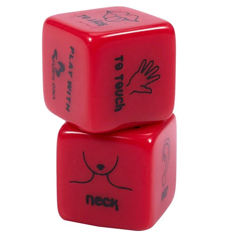 Dados Eróticos Sexy 2/1PCS - Jogos Sensuais para Casais, BDSM, Jogos de Amor