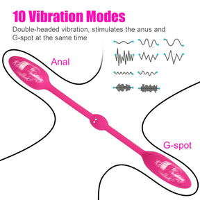 VibraMax Duo - Vibrador Dupla Sensação com Controle Remoto