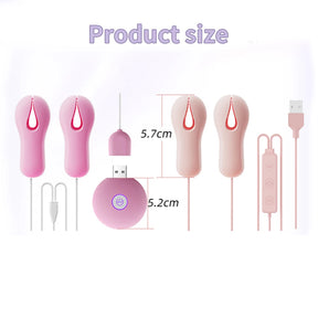 ExtasyNipple - Vibrador de Massagem Mamária com 10 Modos