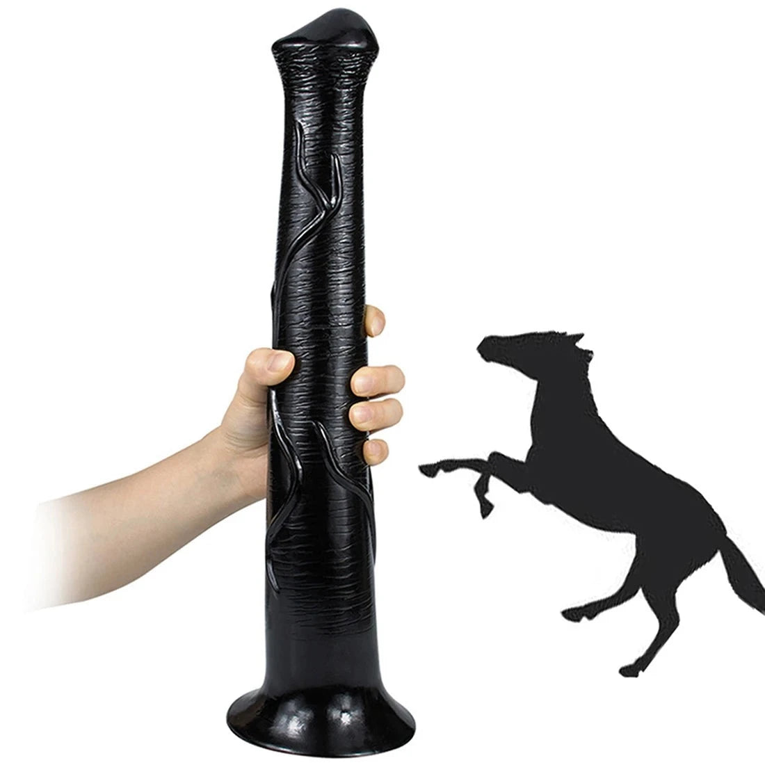 Majesty Stallion - Vibrador Realístico Inspirado em Fantasia 40x6cm