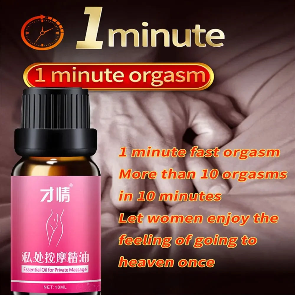 Libido Enhancer: Óleo de Orgasmo Feminino, Lubrificante Sexual, Estimulação Clitoriana e Promoção de Orgasmo Intenso