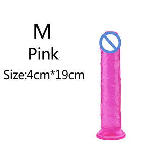 Vibrador Jelly Delight - Ventosa Transparente