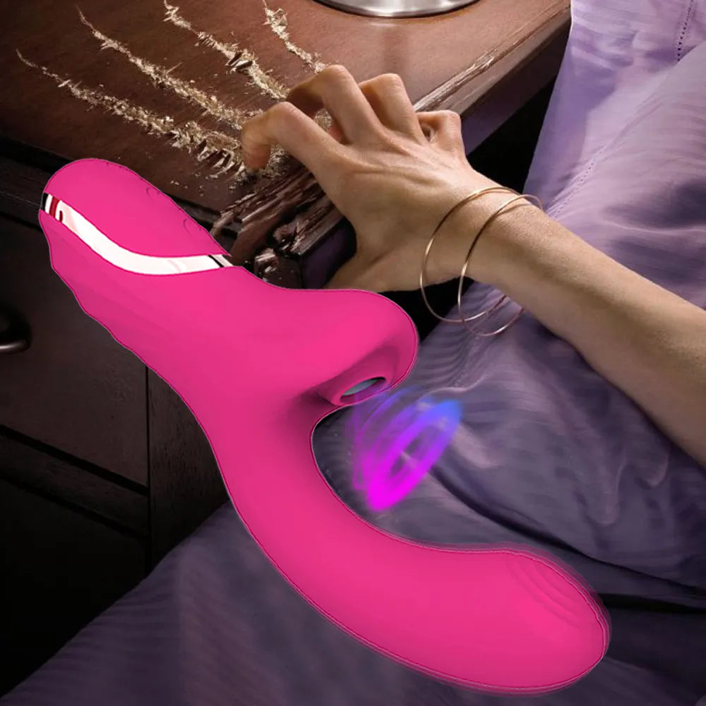 PleasureCloud - Vibrador de Sucção Clitoriana com 20 Modos