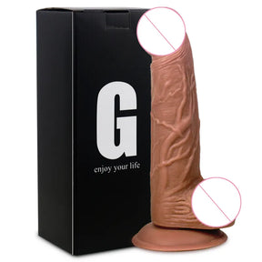 Vibrador Realista Gelugee com Ventosa para Estimulação Múltipla