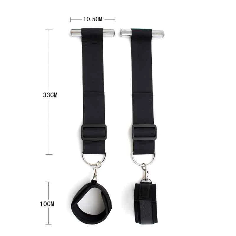 Harness de Bondage BDSM para Casais: Algemas de Porta e Restrições Corporais