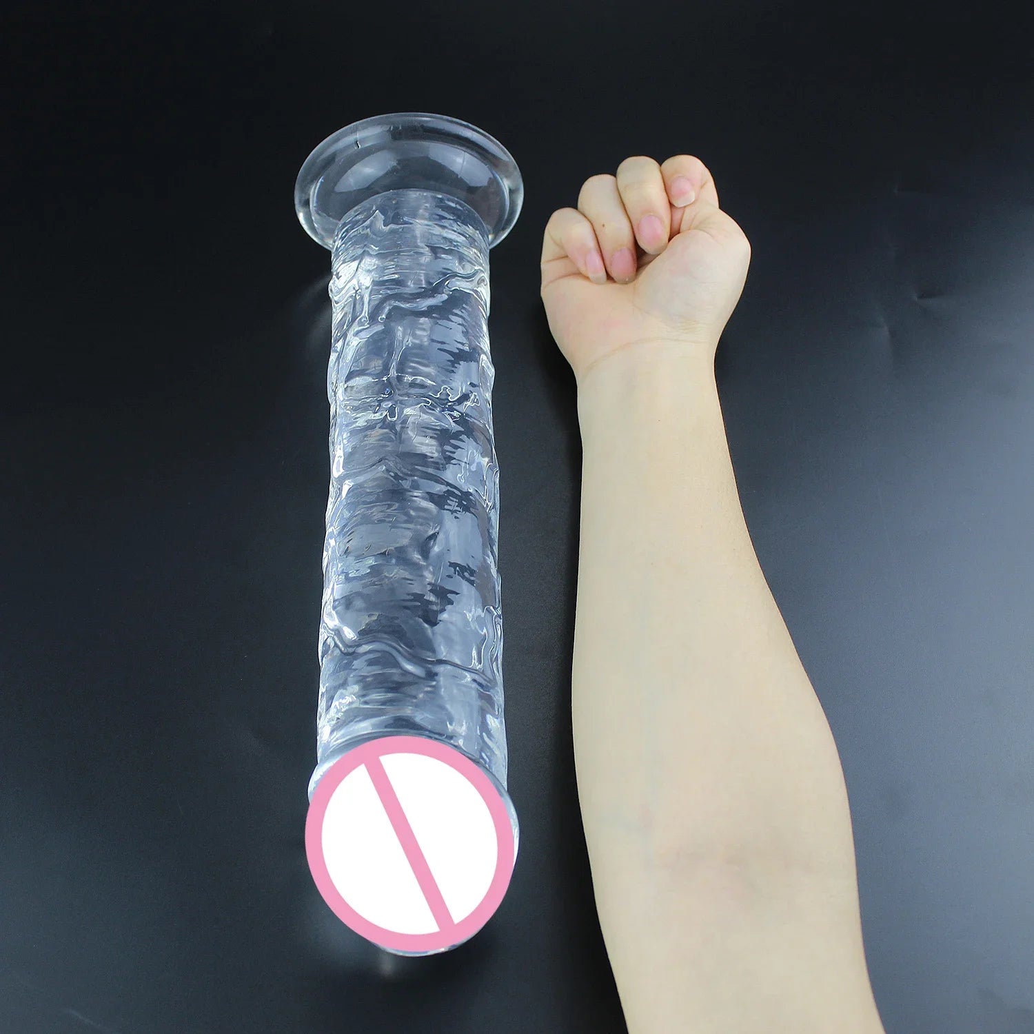 Vibrador Jelly Delight - Ventosa Transparente