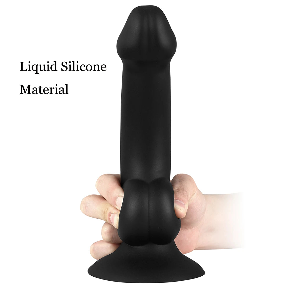 Vibrador Anal Colossal com Ventosa – "Titan Plunge"