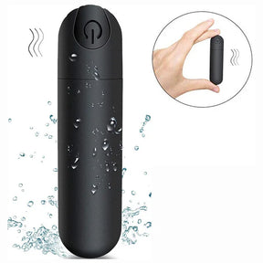 Mini Vibrador Bala USB - Estimulador Clitoral e Vaginal com 10 Velocidades