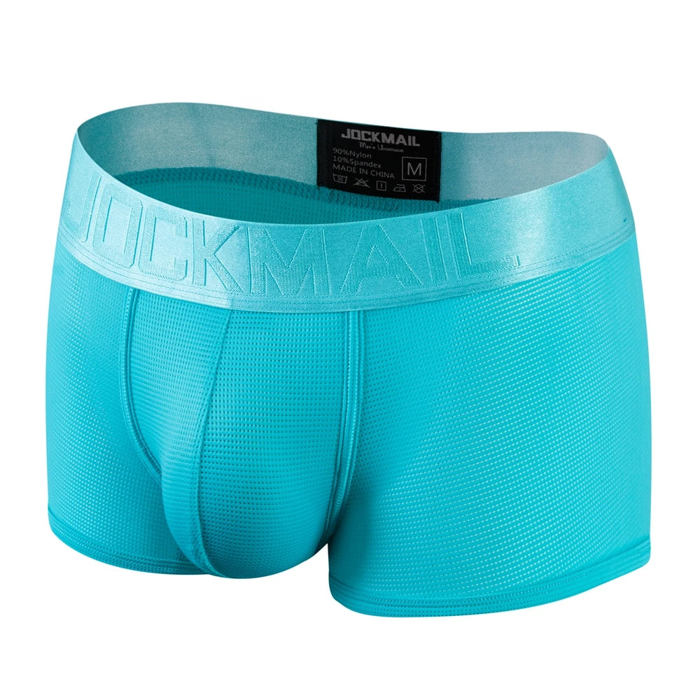 Flash Moderno: Cueca Boxer Masculina Esportiva Fluorescente