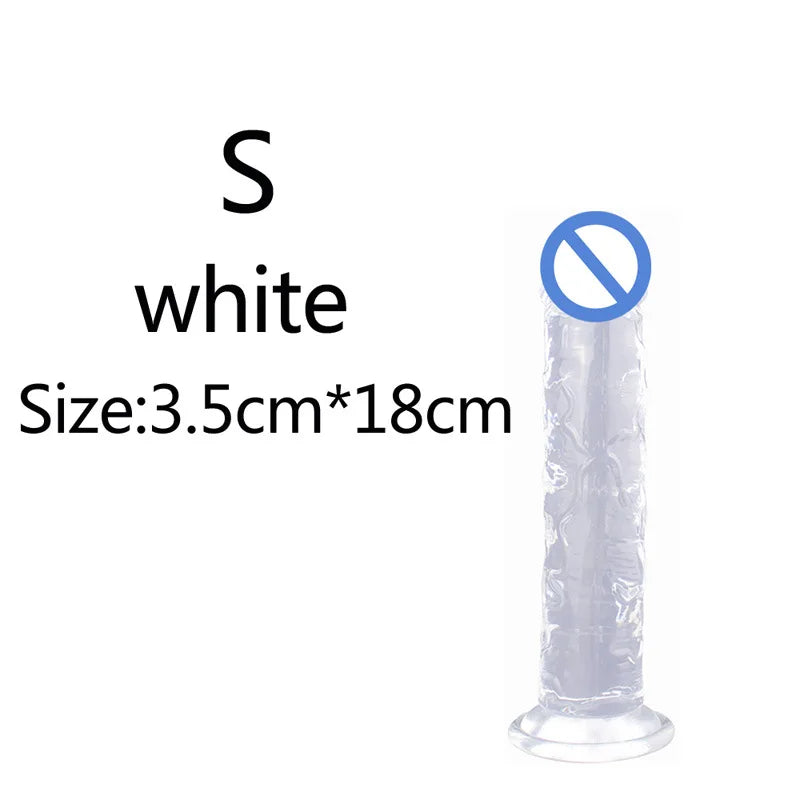 Vibrador Jelly Delight - Ventosa Transparente