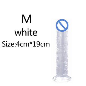 Vibrador Jelly Delight - Ventosa Transparente