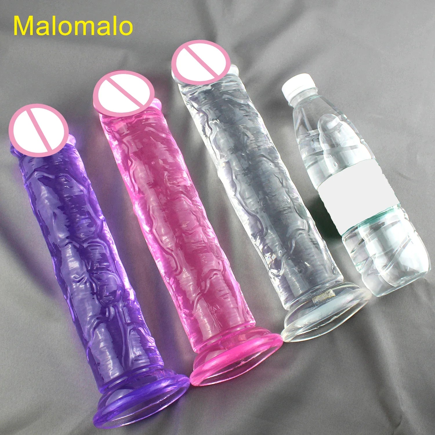 Vibrador Jelly Delight - Ventosa Transparente