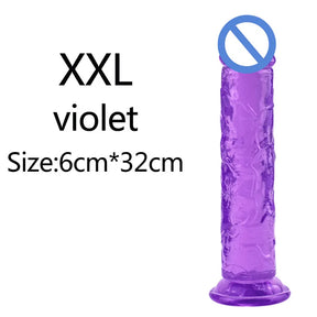 Vibrador Jelly Delight - Ventosa Transparente