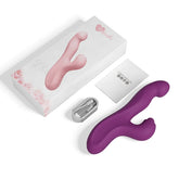 Coelho Batendo G-Ponto Patting Vibrador para Mulheres - Estimulador de Clitóris, Sexo Brinquedo Feminino com Aquecimento Vibrador, Adultos