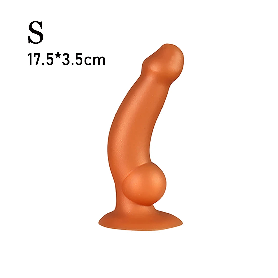 Vibrador Anal Colossal com Ventosa – "Titan Plunge"