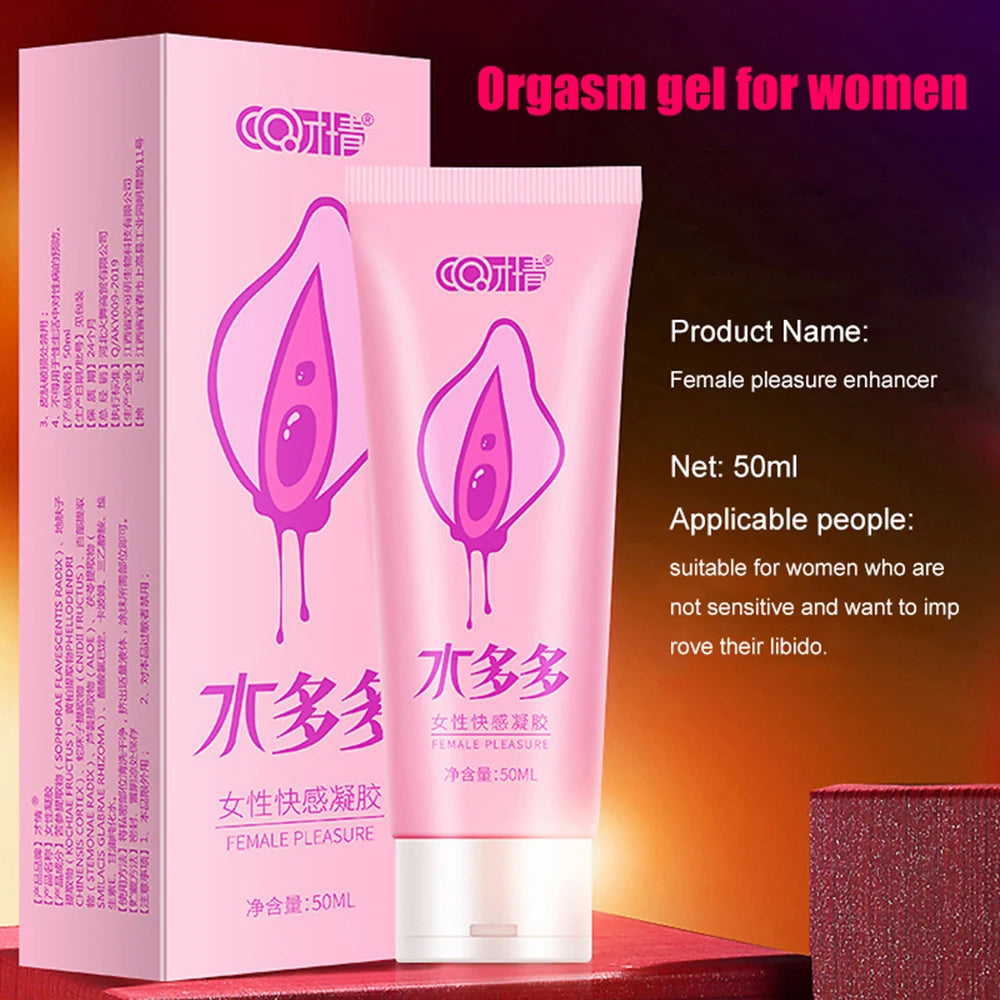 "Intense Pleasure" Gel Orgásmico Feminino - Estimulante Sexual e Lubrificante Vaginal