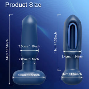 Vibrador com App Controle Remoto Massageador de Próstata