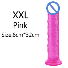 Vibrador Jelly Delight - Ventosa Transparente